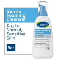 Cetaphil Gentle Foaming Cleanser, Face Wash for Sensitive and All Skin Types, 8 oz