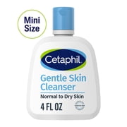 Cetaphil Face Wash Hydrating Gentle Skin Cleanser for Dry to Normal Sensitive Skin, 4 fl oz