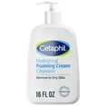 thumbnail image 1 of Cetaphil Hydrating Foaming Cream Cleanser for Dry to Normal, Sensitive Skin Face Wash, 16 fl oz, 1 of 11