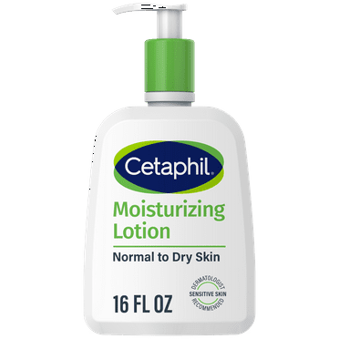 Cetaphil Hydrating Moisturizing Lotion for All Skin Types, Sensitive Skin, 16 oz