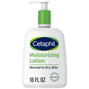 Cetaphil Hydrating Moisturizing Lotion for All Skin Types, Sensitive Skin, 16 oz