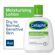 Cetaphil Hydrating Moisturizing Lotion for All Skin Types, Sensitive Skin, 4 oz