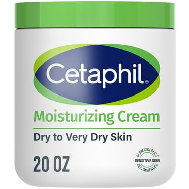 Cetaphil Moisturizing Cream for Dry to Very Dry Skin, Unscented, 20 fl oz