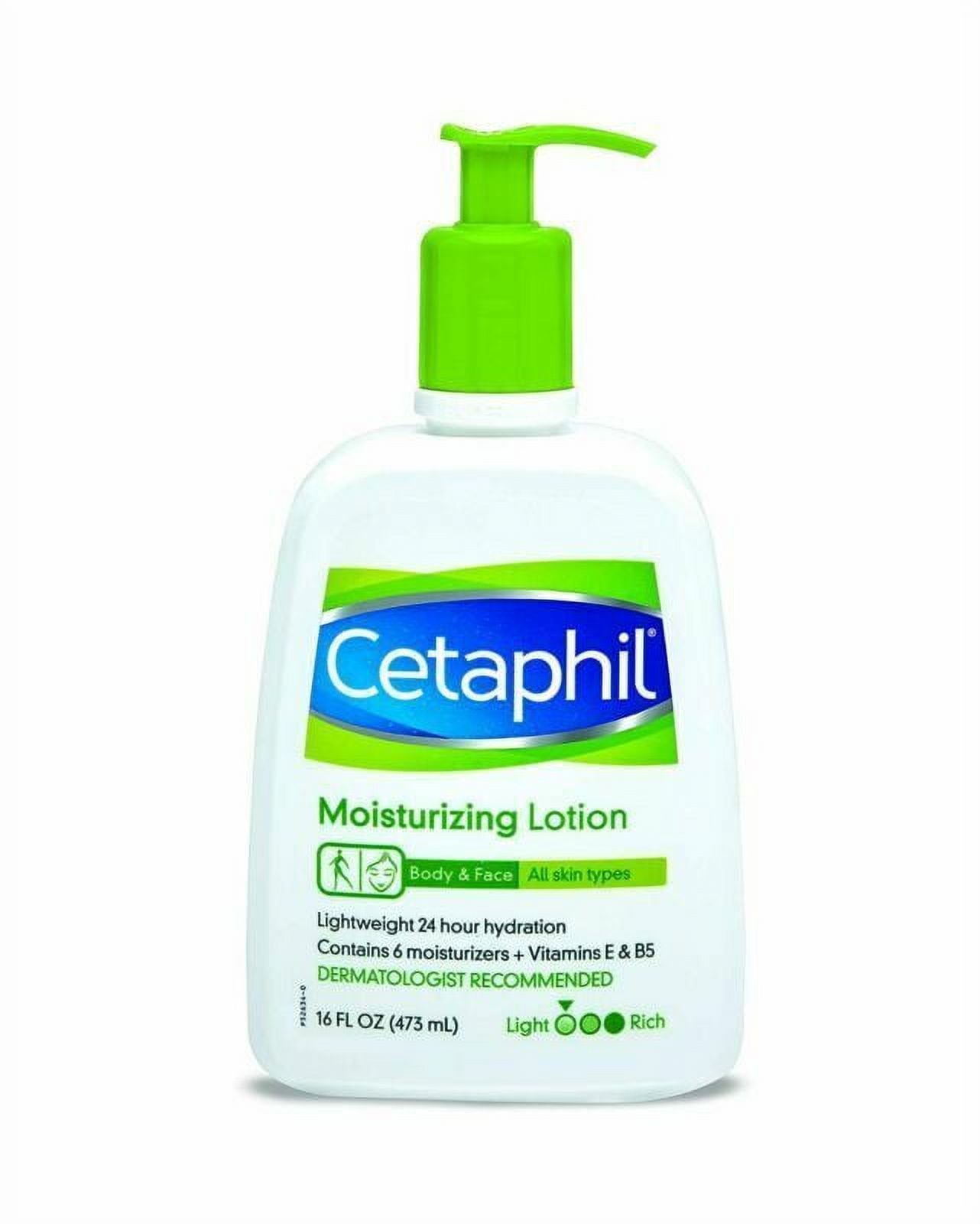 Cetaphil Moisturizing Lotion for All Skin Types 16 oz (Pack of 4)