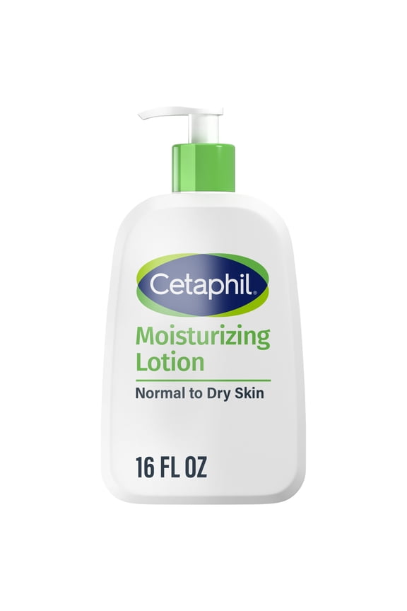 Moisturizing Face and Body Lotion for Normal to Dry Skin, Hydrating Fragrance Free, 16 fl oz
