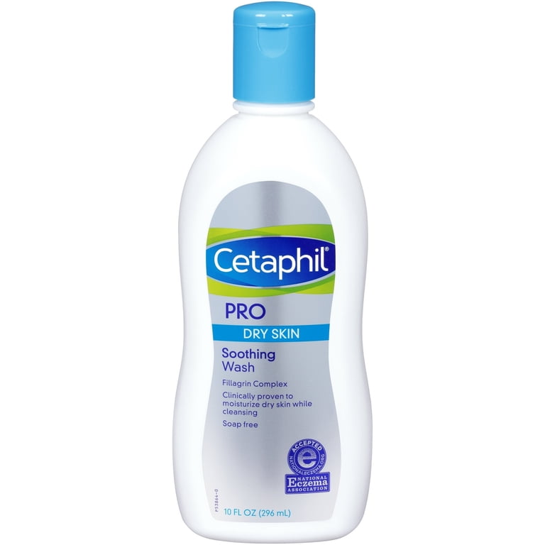 Cetaphil Pro Soothing Wash for Dry Skin, 10 oz, Gentle Cleansing
