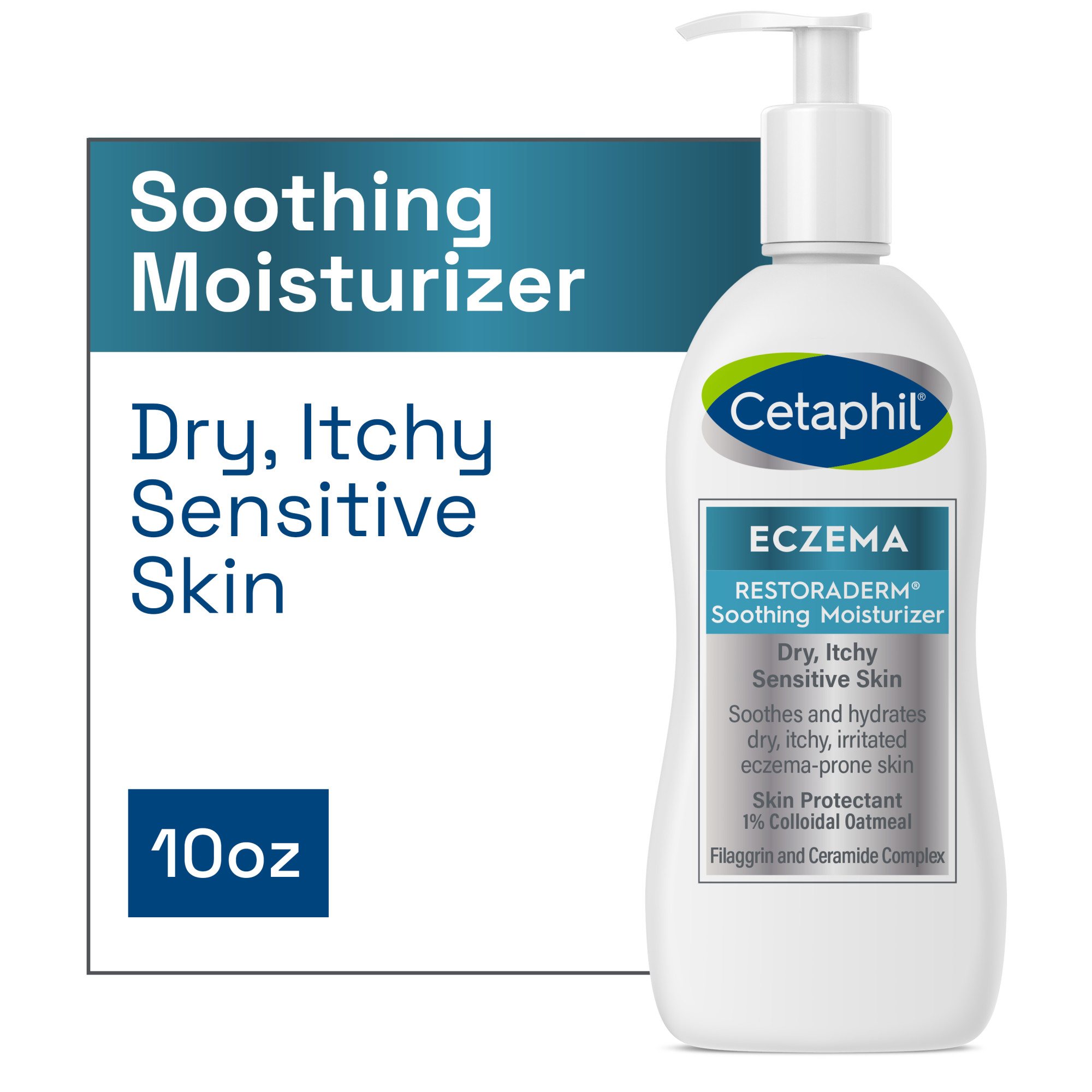 Cetaphil Eczema FlareUp Relief Cream for Eczema Prone Skin, 8 oz, 48