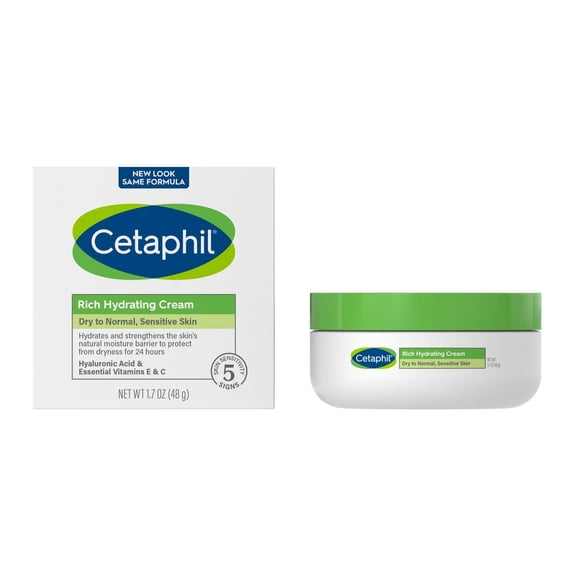 2X - Cetaphil Rich Hydrating Night Cream - 1.7 oz