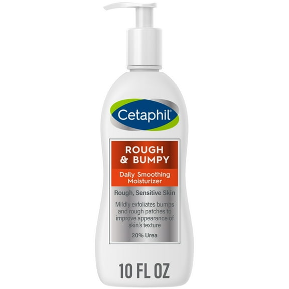 Cetaphil Rough & Bumpy Skin Daily Smoothing Moisturizer, 10 oz, Fragrance Free