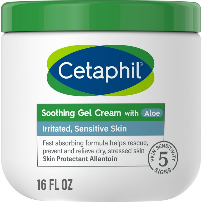 フェイスジェル・ゲル @abc Cetaphil Soothing Gel-Cream with Aloe Instantly Soothes and