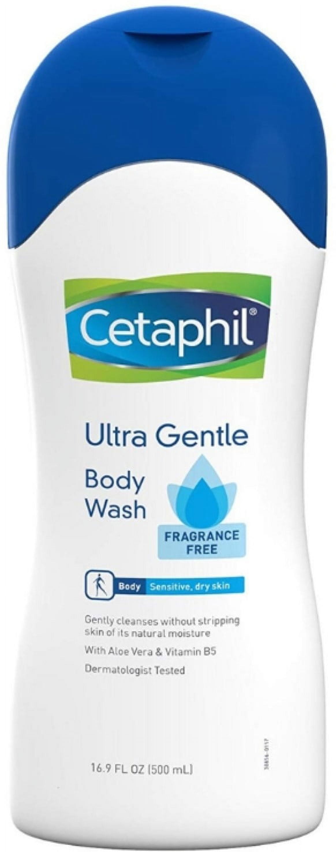 Cetaphil Ultra Gentle Body Wash, 16.9 oz (Pack of 4)