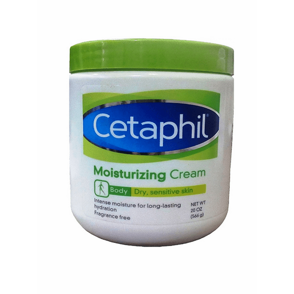 Cetaphil moisturizing Cream for Dry/Sensitive Skin, eczema- Non Greasy- 20 oz
