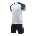 thumbnail image 1 of Cethrio Boys Activewear Outfit Sets, Basketball Summer Quick-dry T-shirts and Shorts Sets White Size 12, 1 of 3