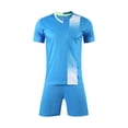 thumbnail image 1 of Cethrio Boys Activewear Outfit Sets, Summer 2 Piece Quick-dry Casual Boys' Shorts Sets Light Blue Size 10-12, 1 of 3