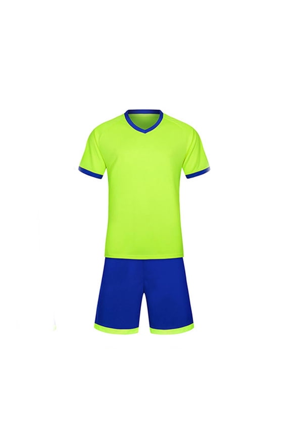 Boys Basketball Outfit Sets, Summer Athletic Short Sleeve Two Piece Boys' Clothing Sets Mint Green Size 8