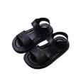 thumbnail image 1 of Cethrio Boys Comfort Sandals, Non-slip Adjustable Open Toe School Kids Summer Shoes Black Size 12（Little Kids), 1 of 8