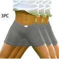 thumbnail image 1 of Cethrio Boys Girls Shorts, Athletic Summer Stretch 3 Piece Short Leggings Gray Size 12-14 T, 1 of 5