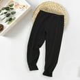 thumbnail image 1 of Cethrio Boys' Pajama Pants, Cotton Fall Winter Soft Elastic Waist Thermal Pants Black Size 9-10 T, 1 of 4