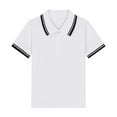 thumbnail image 1 of Cethrio Boys Polo Shirts, Collared Cotton Short Sleeve Pullover School Uniform Shirts Black Size 12-13 T, 1 of 4