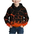 thumbnail image 1 of Cethrio Boys Pullover Hoodies, Long Sleeve Casual Fashion Graphic Sweatshirts for Boys Orange Size 8, 1 of 1