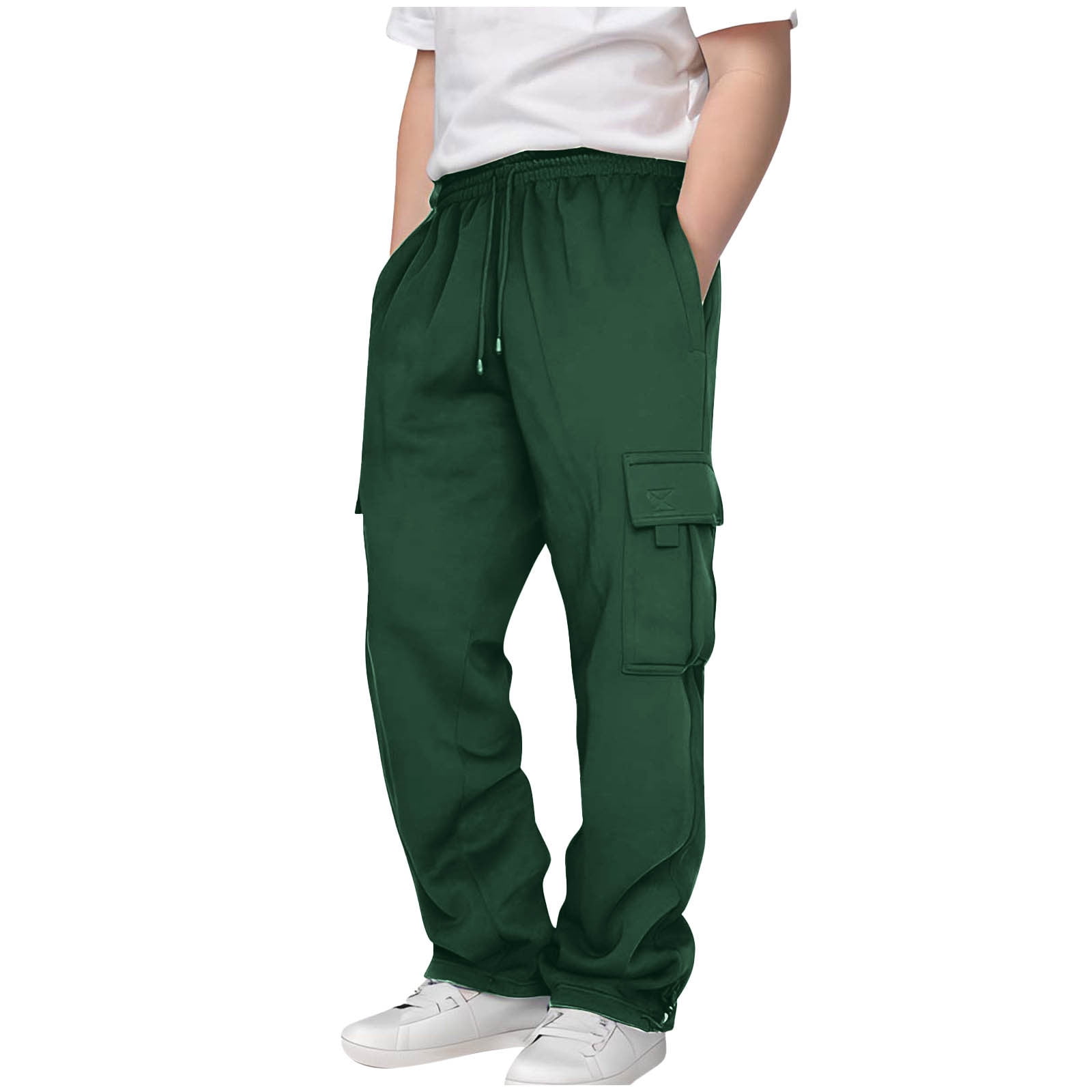 Boys' Urban Green Comfort-Fit Casual Pants
