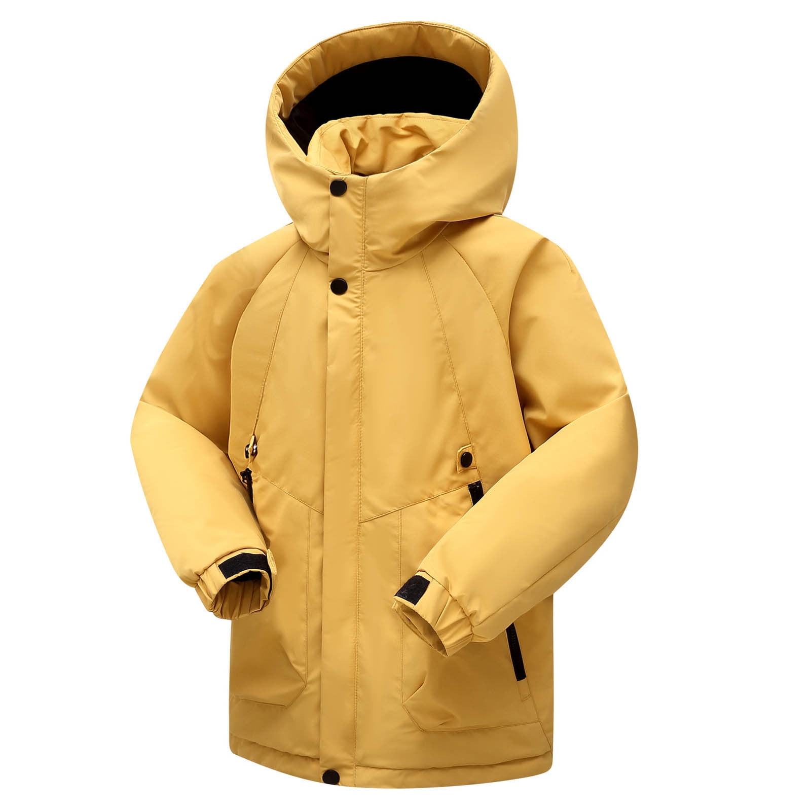 Cethrio Boys Winter Coats Size 10-12, Waterproof Zip up Thermal