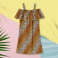 thumbnail image 1 of Wavsuf Children Girls Summer Dress Yellow Children's Clothing Size 9-10 Years, 1 of 9