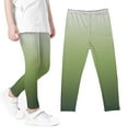 thumbnail image 1 of Cethrio Girls Active Leggings, Stretch Cotton Elastic Waist Tie Dye Tight Pants Multicolor Size 7-8 T, 1 of 4