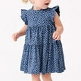 thumbnail image 1 of Wavsuf Girls Casual Dresses Summer Blue Dresses Size 2Y, 1 of 4