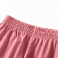 thumbnail image 1 of Cethrio Girls Cotton Sweatpants, Casual Elastic Bottom Running Elastic Waist Summer Joggers Hot Pink Size 10-12, 1 of 5