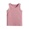 thumbnail image 1 of Cethrio Girls Cotton Tank Tops, Breathable Crewneck Sleeveless Casual Summer Undershirts Watermelon Red Size 12, 1 of 2