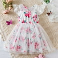thumbnail image 1 of Cethrio Girls Dresses Special Occasion Formal Nets Tulle Pink Princess Dress Size 120, 1 of 7