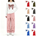 thumbnail image 1 of Cethrio Girls Graphic Outfit Sets, Daily Long Sleeve 2 Piece Spring Fall Kids Clothing Sets Size 10-12 Pink, 1 of 7