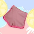 thumbnail image 1 of Cethrio Girls Shorts- Lightweight Casual Cotton Loose Summer Shorts Pink Size 5Y, 1 of 5