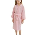 thumbnail image 1 of Cethrio Girls Sleepwear Robes, Thermal Comfy Long Sleeve Casual Girls' Bathrobes Pink Size 12-13 T, 1 of 6