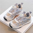 thumbnail image 1 of Cethrio Girls Sneakers, Breathable Running Casual Non-slip Girls' Shoes Silver Size 10（Little Kids), 1 of 5