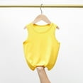 thumbnail image 1 of Cethrio Girls Summer Tank Tops, Sleeveless Comfy Soft Casual Girls Undershirts Yellow Size 10-12, 1 of 4