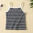 thumbnail image 1 of Cethrio Girls Tank Tops, Cotton Soft Sleeveless Off-the-Shoulder Summer Clothes Black Size 7T, 1 of 3