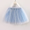 thumbnail image 1 of Cethrio Girls Tutu Skirts, Mesh Dancing Cute Birthday Summer Clothes Blue Size 9-10 T, 1 of 8