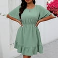 Cethrio Holiday Dresses for Women, Summer Gifts Plus Size 2025 Midi
