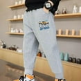 thumbnail image 1 of Cethrio Kids Boys Running Sweatpants, Casual 2024 Cotton Elastic Waist Kids Joggers Gray Size 10 T, 1 of 3