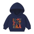 thumbnail image 1 of Cethrio Kids Girls Hoodies, Printed Casual Long Sleeve Pullover Sweatshirts Navy Size 7-8 T, 1 of 2