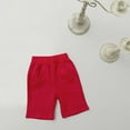 thumbnail image 1 of Cethrio Kids Girls Shorts 2025, Cotton Running Elastic Waist Summer Athletic Shorts Hot Pink Size 7-8 T, 1 of 3
