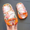 thumbnail image 1 of Cethrio Little Girls Sandals, Platform Non-Slip Shower Summer Slide Sandals Orange Size 11.5, 1 of 4