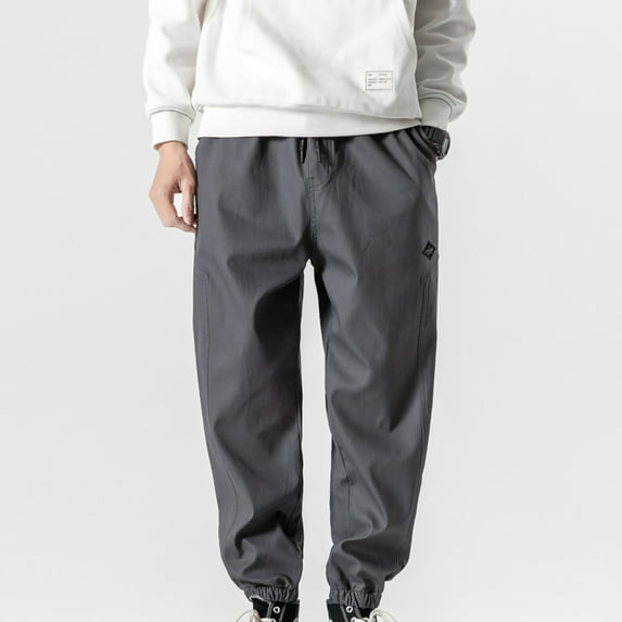 Wavsuf Mens Lightweight Cargo Pants- Outdoor Fall and Winter Casual Gray Cargo Pants Size 2XL