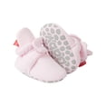 thumbnail image 1 of Cethrio Newborn Girls Winter Shoes, Breathable Thermal Cotton Non-slip Walking Shoes Pink Size 6-12 Months, 1 of 5
