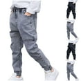 thumbnail image 1 of Cethrio Slim Jeans for Boys, Casual Stretch Elastic Waist Denim Pants Dark Gray Size 3 T, 1 of 10