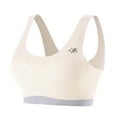 thumbnail image 1 of Cethrio Sports Bras for Girls, Comfortable Soft Breathable Wireless Girls Bralettes Beige Size 13-14 T, 1 of 7
