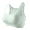 thumbnail image 1 of Cethrio Sports Bras for Girls, Comfortable Soft Seamless Breathable Girls Bralettes Green Size 12-14 T, 1 of 8