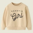 thumbnail image 1 of Cethrio Sweatshirts for Girl, Warm Pullover Long Sleeve Printed Spring Autumn Tops Khaki Size 8-9 T, 1 of 7